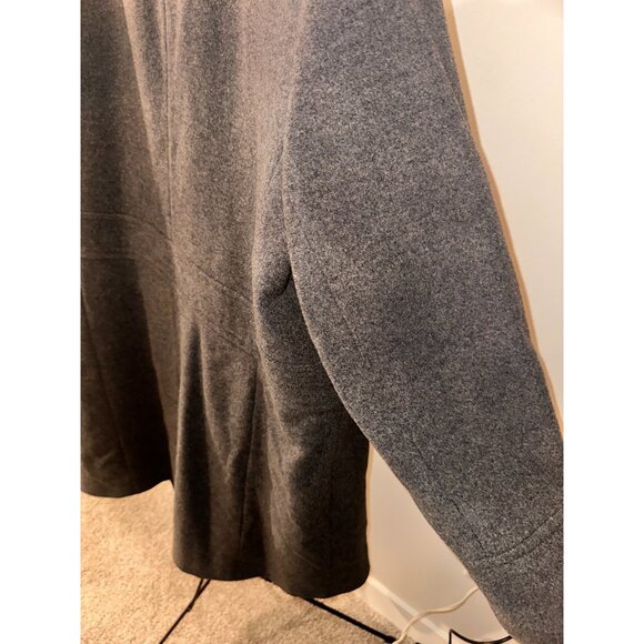 NWOT Worthington Grey Cashmere blend midi length winter coat size 2XL - Picture 10 of 16